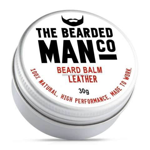 The Bearded Man Company - Beard Balm Leather